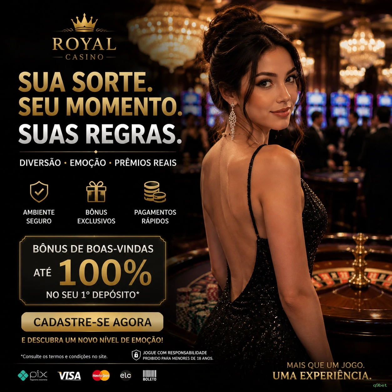 Equipe de suporte ao cliente da q9bet